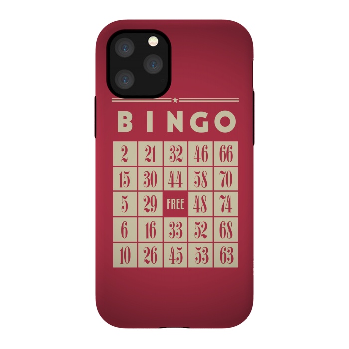 iPhone 11 Pro StrongFit Bingo! by Dellán