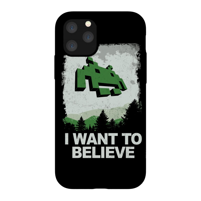 iPhone 11 Pro StrongFit I WANT TO BELIEVE by SKULLPY