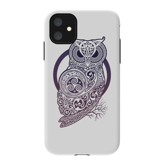 iPhone 11 StrongFit CELTIC OWL by RAIDHO