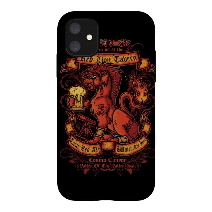 iPhone 11 StrongFit Red Lion Tavern by Q-Artwork