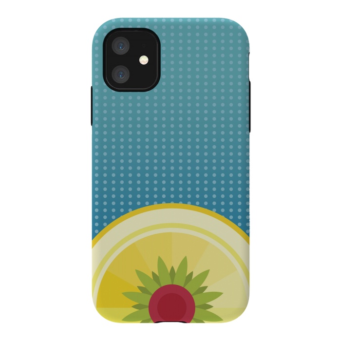iPhone 11 StrongFit Blue Hawaii by Dellán