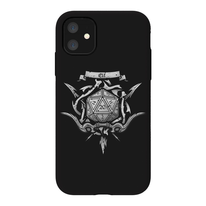 iPhone 11 StrongFit Elf Crest by Q-Artwork