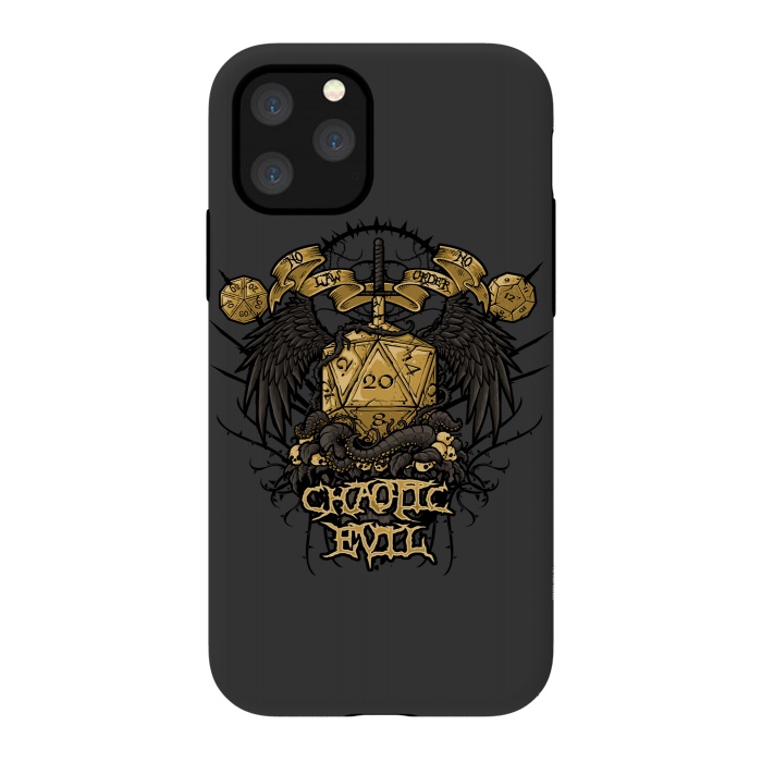 iPhone 11 Pro StrongFit Chaotic Evil by Q-Artwork