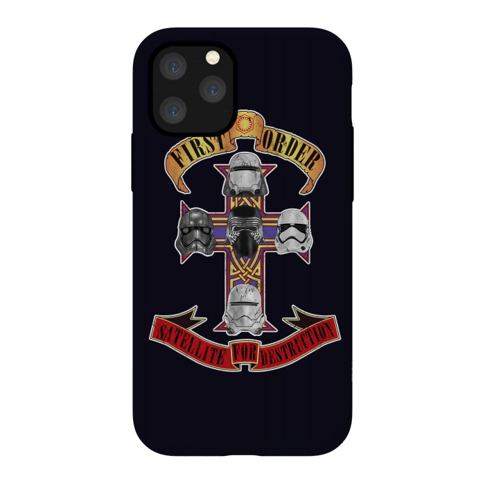 iPhone 11 Pro StrongFit SATELLITE FOR DESTRUCTION by SKULLPY
