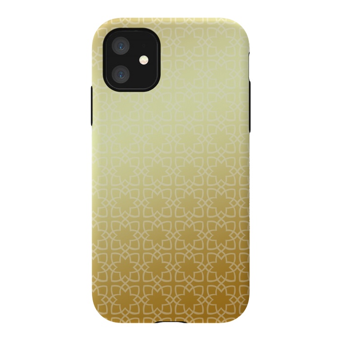iPhone 11 StrongFit Gold by Karim Luengo