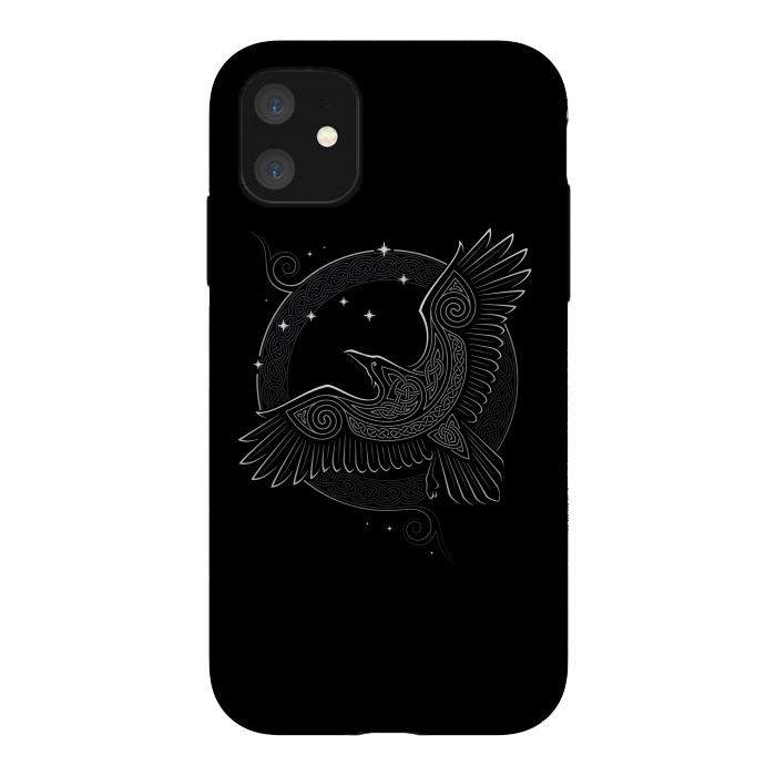 iPhone 11 StrongFit NORTHERN RAVEN ( Path to the North ) by RAIDHO