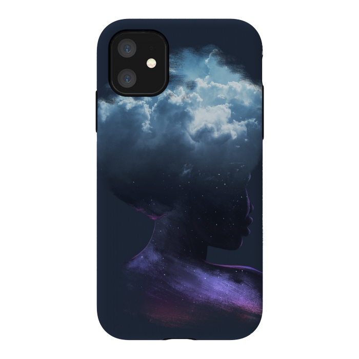 iPhone 11 StrongFit HEAD ON THE CLOUDS by Ilustrata