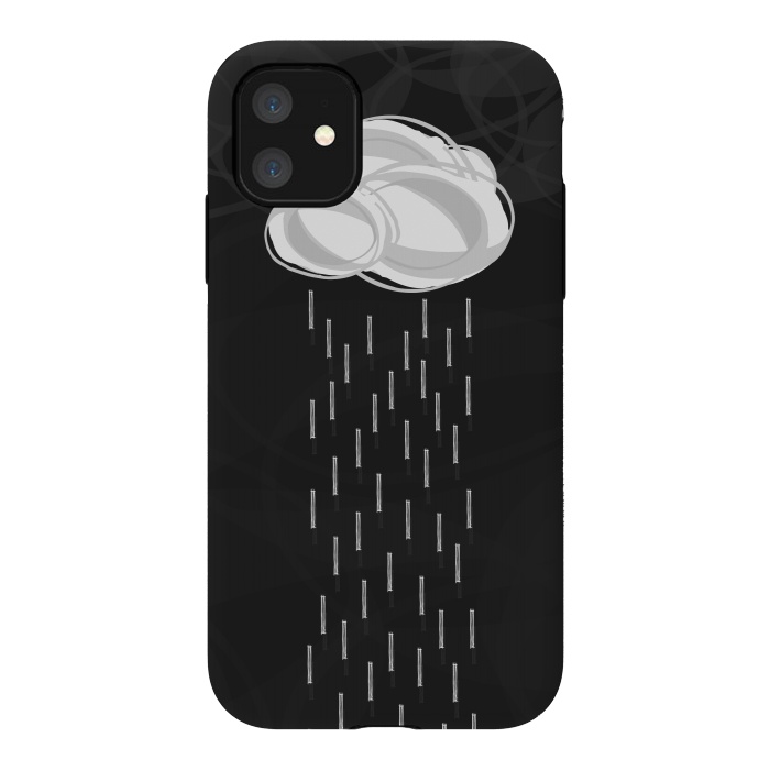 iPhone 11 StrongFit Midnight Rain by Dellán