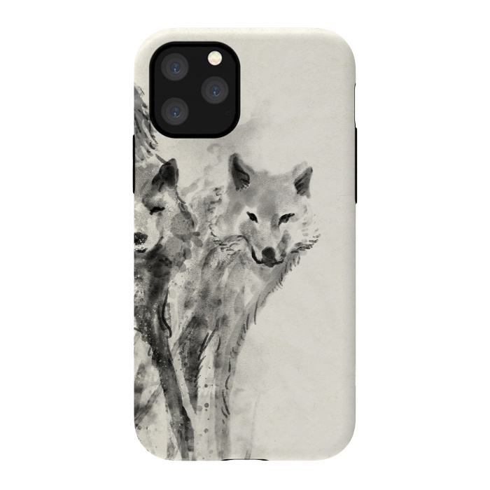 iPhone 11 Pro StrongFit Wild Wolf by 38 Sunsets