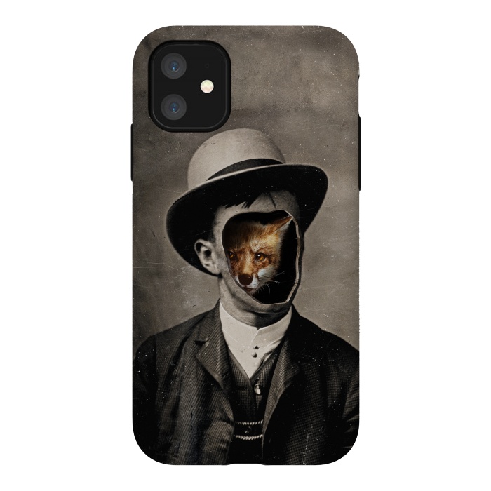 iPhone 11 StrongFit Gentleman Fox by 38 Sunsets