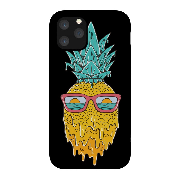 iPhone 11 Pro StrongFit Pineapple Summer by Coffee Man