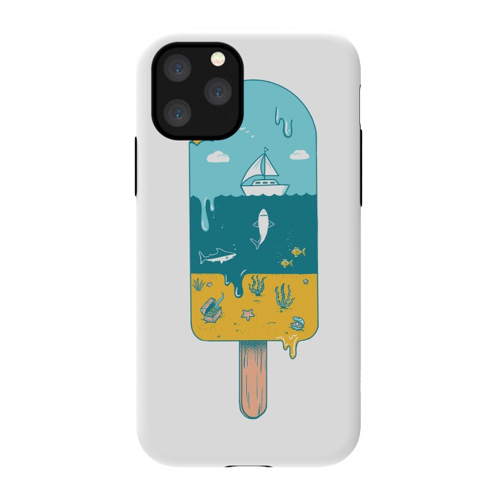 iPhone 11 Pro StrongFit Melted Landscape by Coffee Man