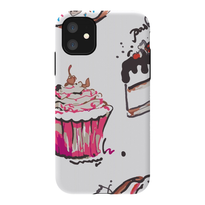 iPhone 11 StrongFit Cake Love by MUKTA LATA BARUA