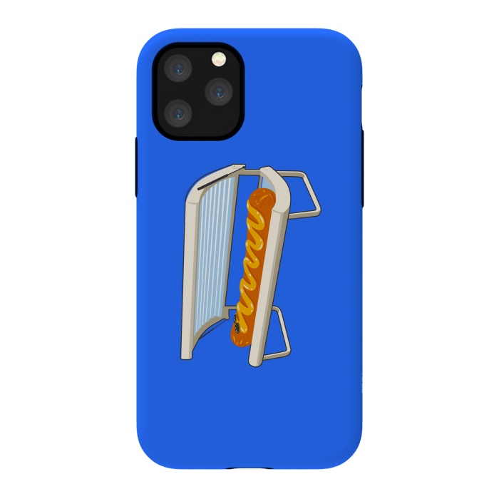 iPhone 11 Pro StrongFit Hotdog by Xylo Riescent