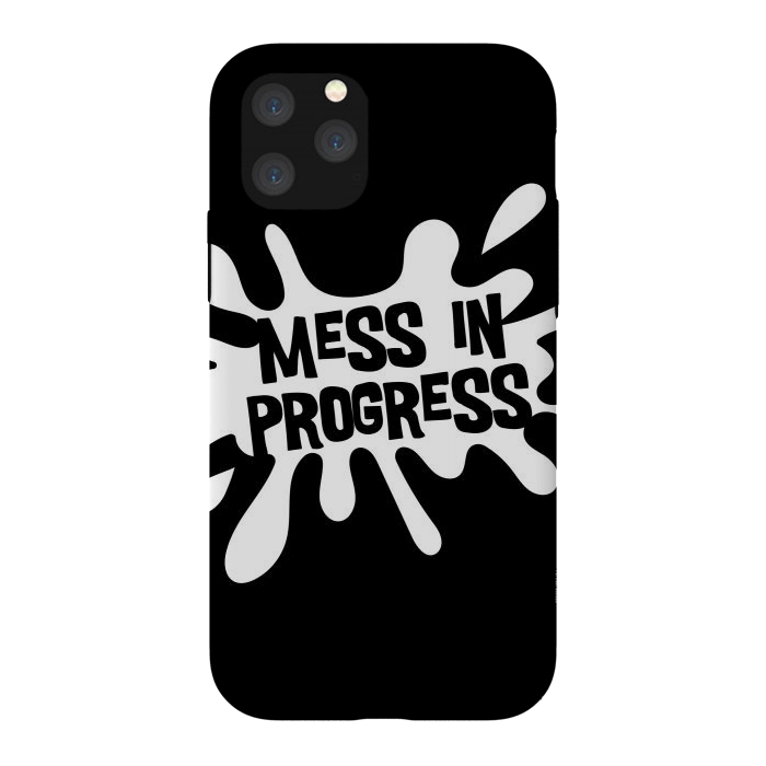 iPhone 11 Pro StrongFit Mess in Progress II by Majoih