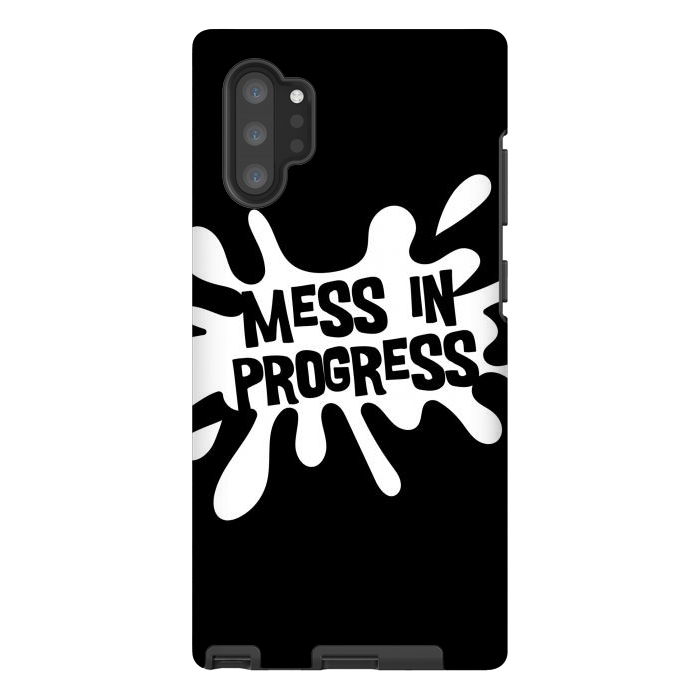 Galaxy Note 10 plus StrongFit Mess in Progress II by Majoih