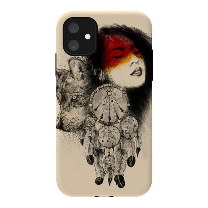 iPhone 11 StrongFit Dream Catcher by Alwin Aves
