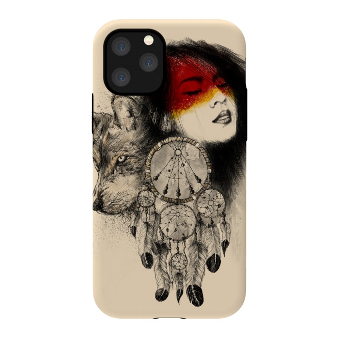 iPhone 11 Pro StrongFit Dream Catcher by Alwin Aves