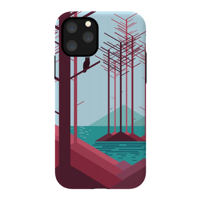 iPhone 11 Pro StrongFit The guardian of the forest by Roland Banrévi