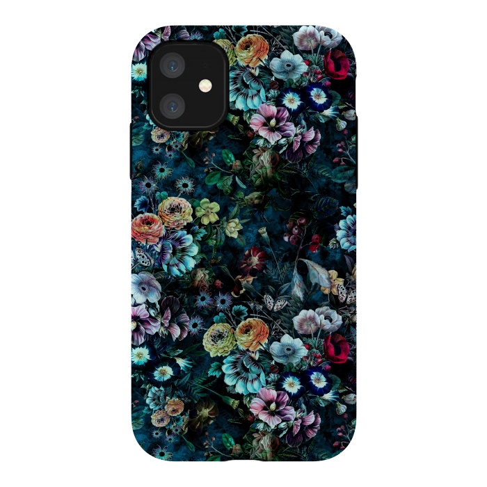 iPhone 11 StrongFit Floral Pattern VIII by Riza Peker