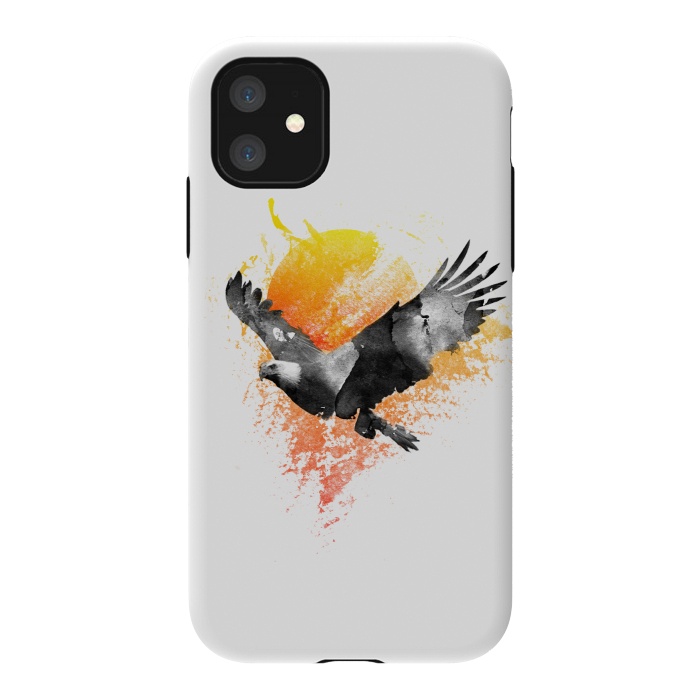iPhone 11 StrongFit The Eagle that touched the sun by Rui Faria