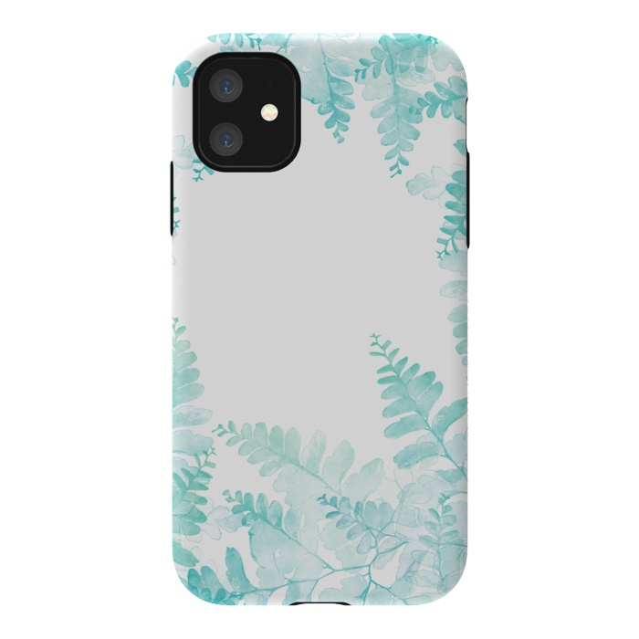 iPhone 11 StrongFit Ferns Jungle by Rui Faria