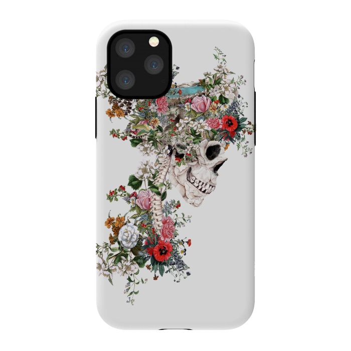 iPhone 11 Pro StrongFit Skull Queen by Riza Peker