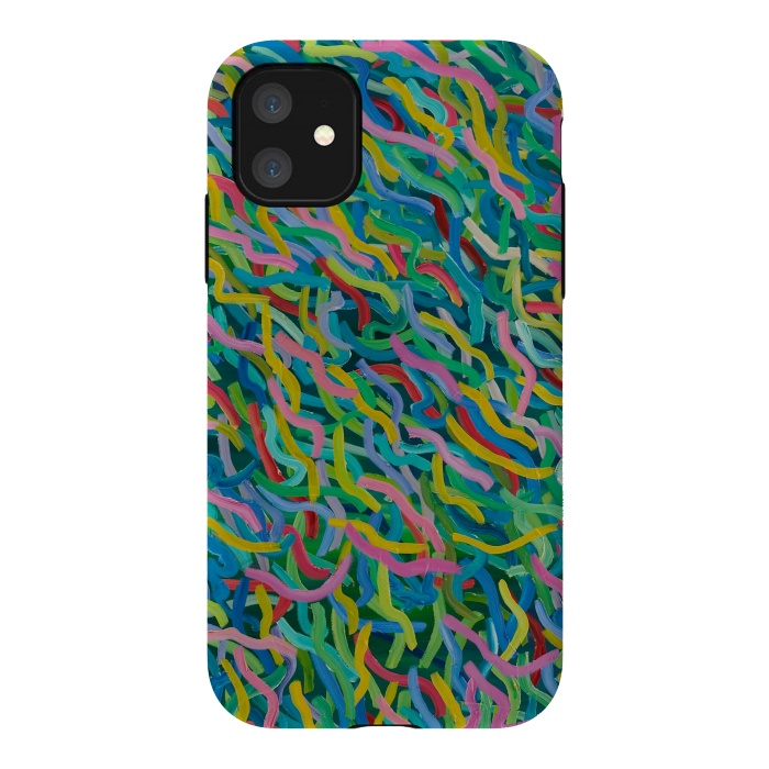 iPhone 11 StrongFit Colour is Cool by Helen Joynson