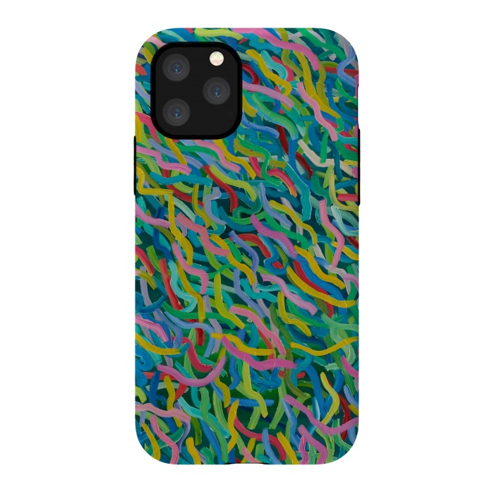 iPhone 11 Pro StrongFit Colour is Cool by Helen Joynson
