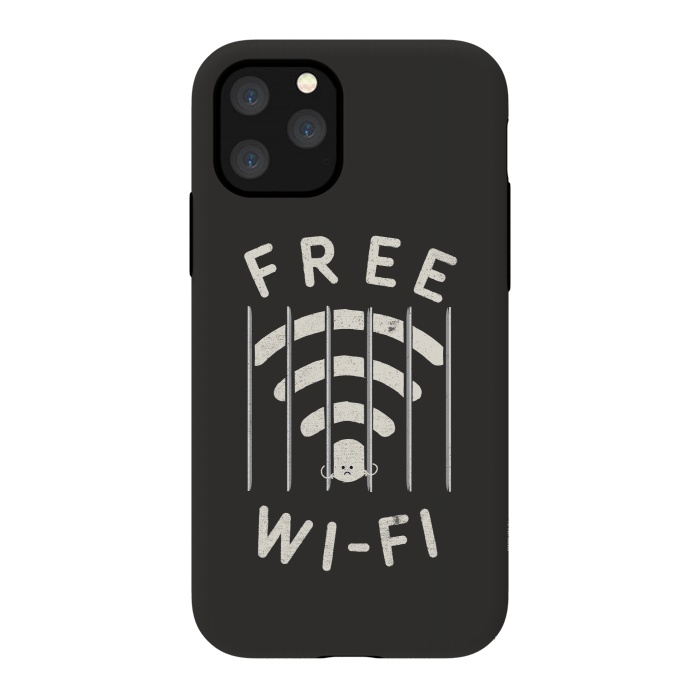 iPhone 11 Pro StrongFit Free wi-fi by Shadyjibes