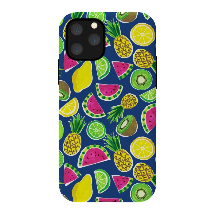 iPhone 11 Pro StrongFit painted fruit salad by Laura Grant