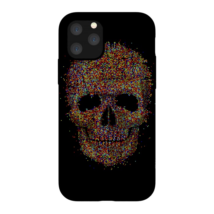 iPhone 11 Pro StrongFit Acid Skull by Sitchko