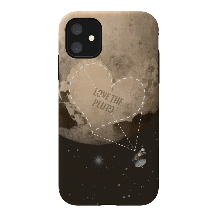 iPhone 11 StrongFit Love the Pluto by Sitchko