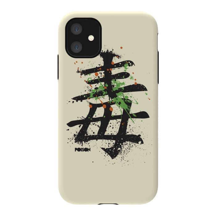 iPhone 11 StrongFit Hieroglyph "Poison" by Sitchko