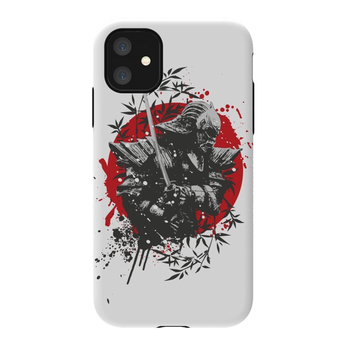 iPhone 11 StrongFit Black Samurai by Sitchko