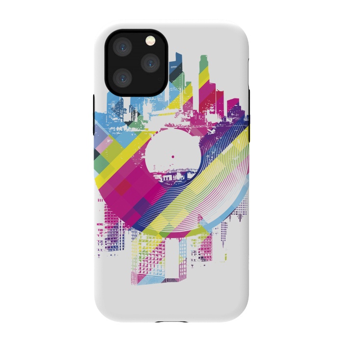 iPhone 11 Pro StrongFit Urban Vinyl Colorful by Sitchko