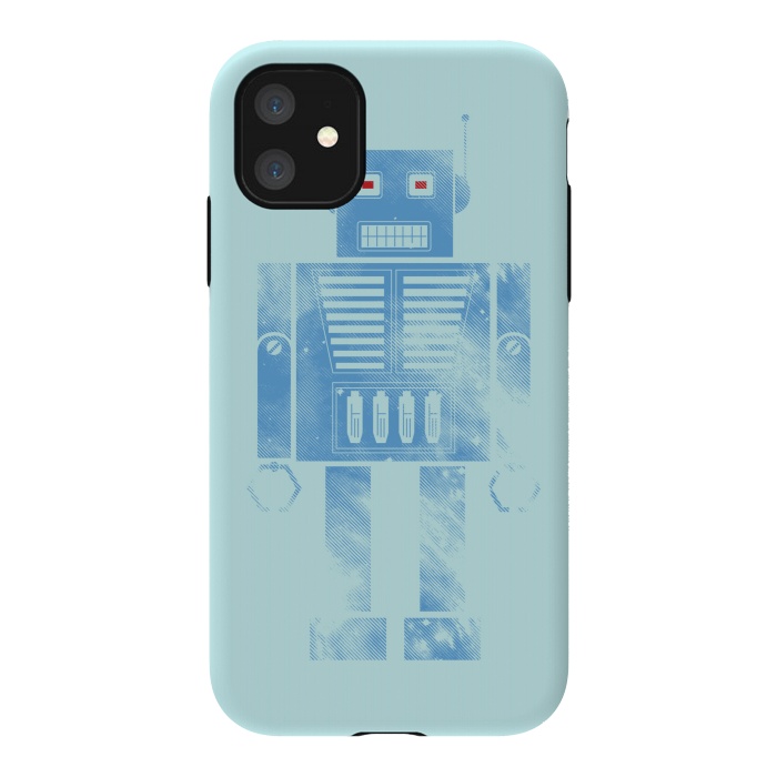iPhone 11 StrongFit Robophobia by Sitchko