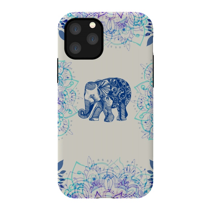 iPhone 11 Pro StrongFit Pretty Little Elephant  by Rose Halsey
