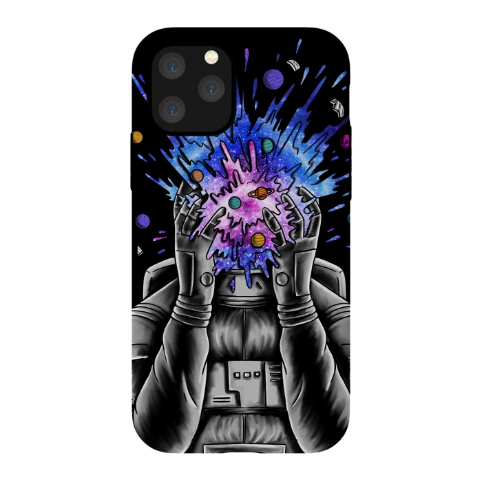 iPhone 11 Pro StrongFit Astronaut Big Bang by Coffee Man