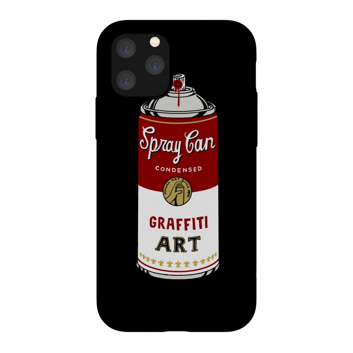 iPhone 11 Pro StrongFit Graffiti Can by Coffee Man