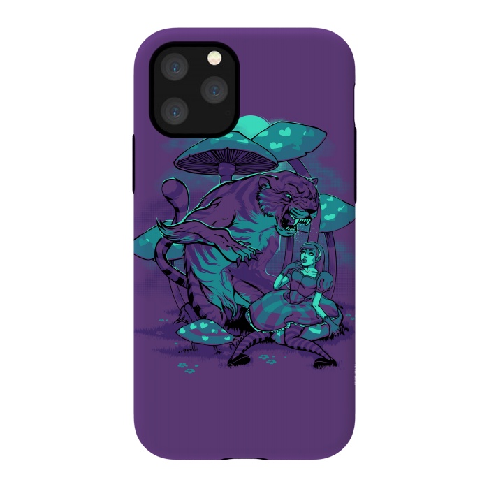 iPhone 11 Pro StrongFit Cheshire Cat by Draco
