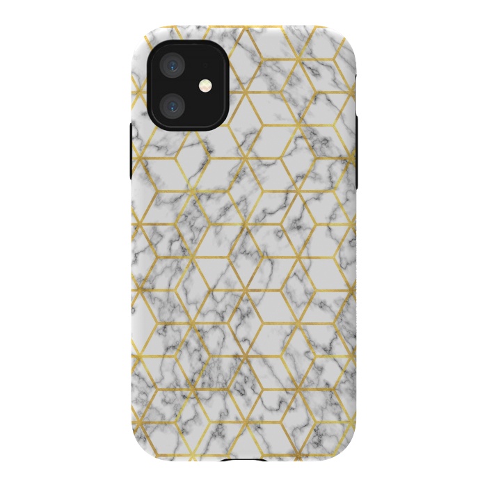 iPhone 11 StrongFit Graphic Marble by Martina
