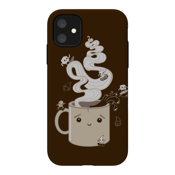 iPhone 11 StrongFit Extreme Coffee Sports by Wotto