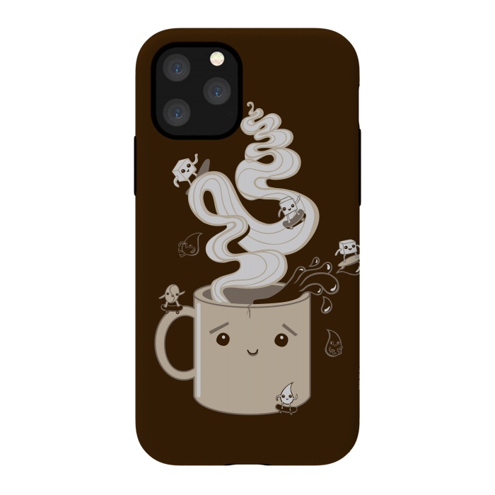 iPhone 11 Pro StrongFit Extreme Coffee Sports by Wotto