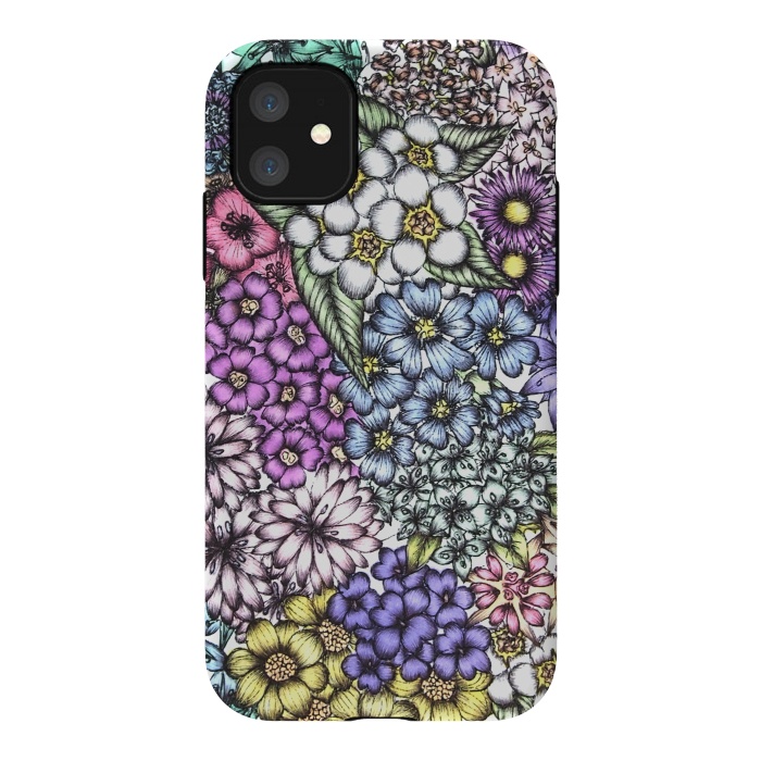 iPhone 11 StrongFit A Bevy of Blossoms by ECMazur 