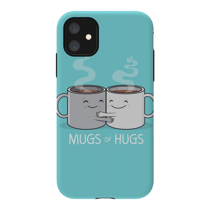 iPhone 11 StrongFit Mugs of Hugs by Wotto