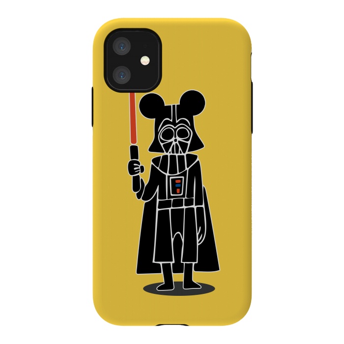 iPhone 11 StrongFit Darth Vader Mouse Mickey Star Wars Disney by Alisterny