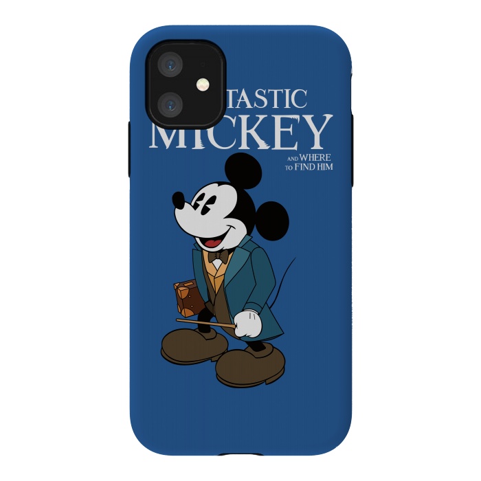 iPhone 11 StrongFit Fantastic Mickey by Alisterny