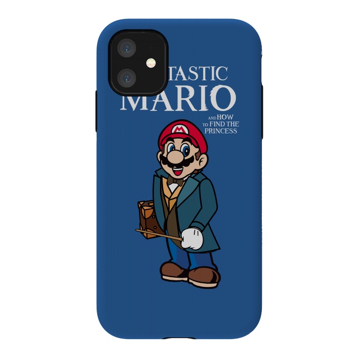 iPhone 11 StrongFit Fantastic Mario by Alisterny
