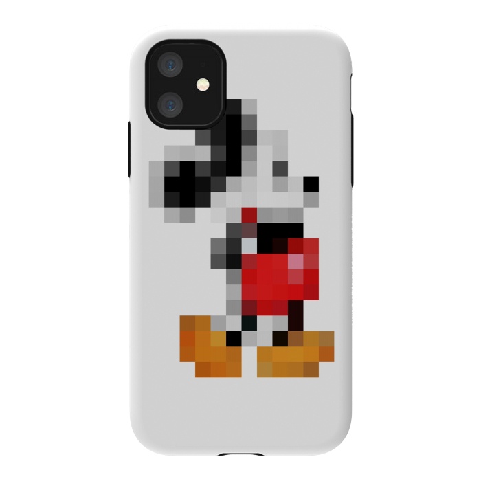 iPhone 11 StrongFit Mickey Mouse Pixel by Alisterny